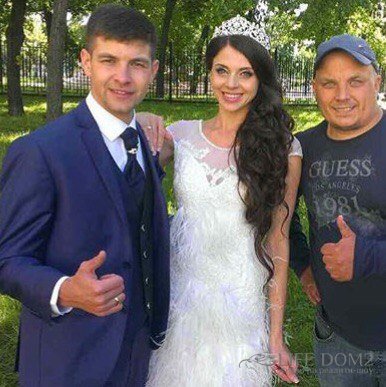 Первые фото со свадьбы Ольги Рапунцель и Дмитрия Дмитренко ошеломили зрителей